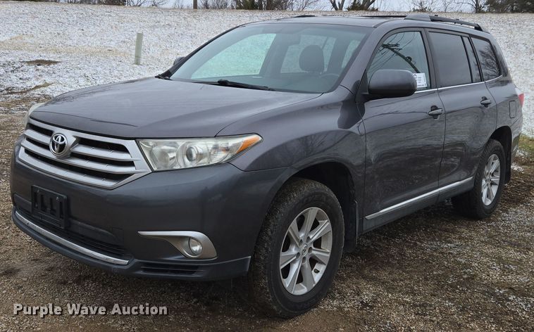 image for item DS5301 2012 Toyota Highlander SUV