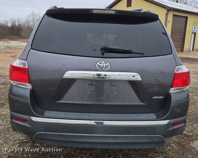 image for item DS5301 2012 Toyota Highlander SUV