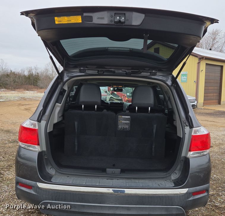 image for item DS5301 2012 Toyota Highlander SUV