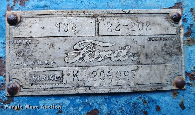 image for item DT7632 Ford 906 rotary mower