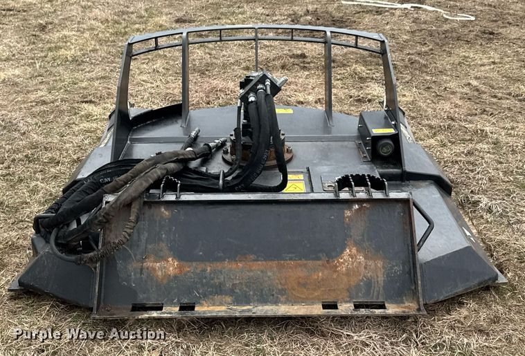 image for item DU9683 2021 Caterpillar BRX318 skid steer rotary mower