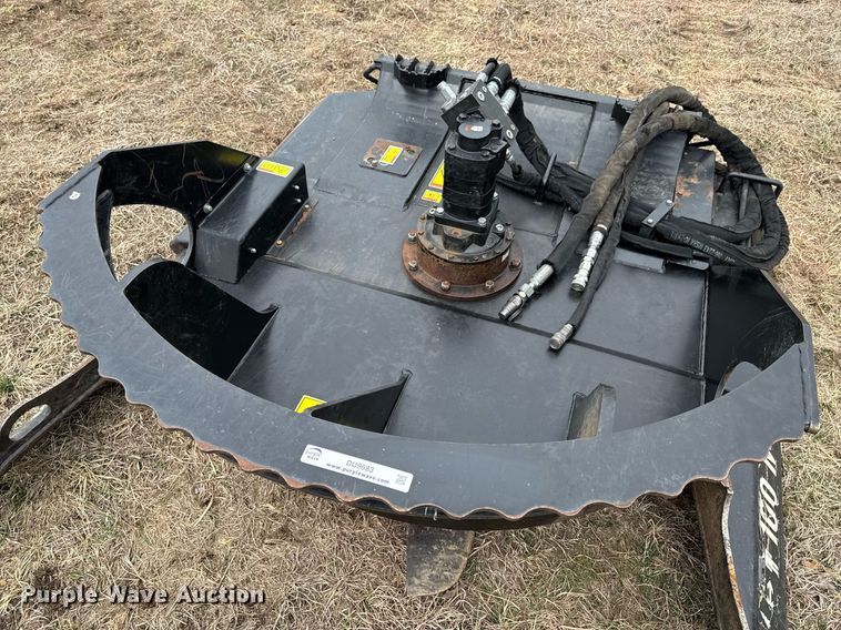 image for item DU9683 2021 Caterpillar BRX318 skid steer rotary mower