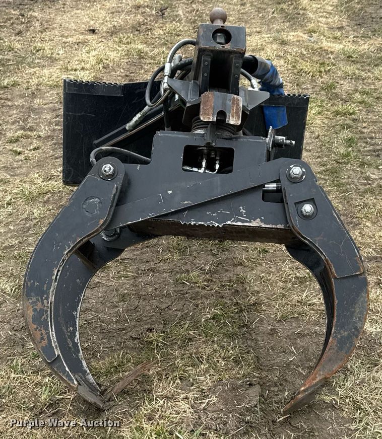 image for item DU9702 Iron & Oak Skidder Loader skid steer grapple