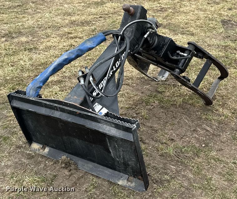 image for item DU9702 Iron & Oak Skidder Loader skid steer grapple