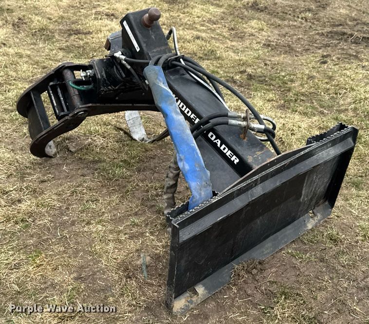 image for item DU9702 Iron & Oak Skidder Loader skid steer grapple