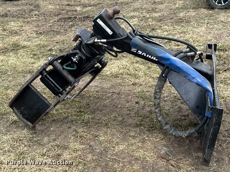 image for item DU9702 Iron & Oak Skidder Loader skid steer grapple