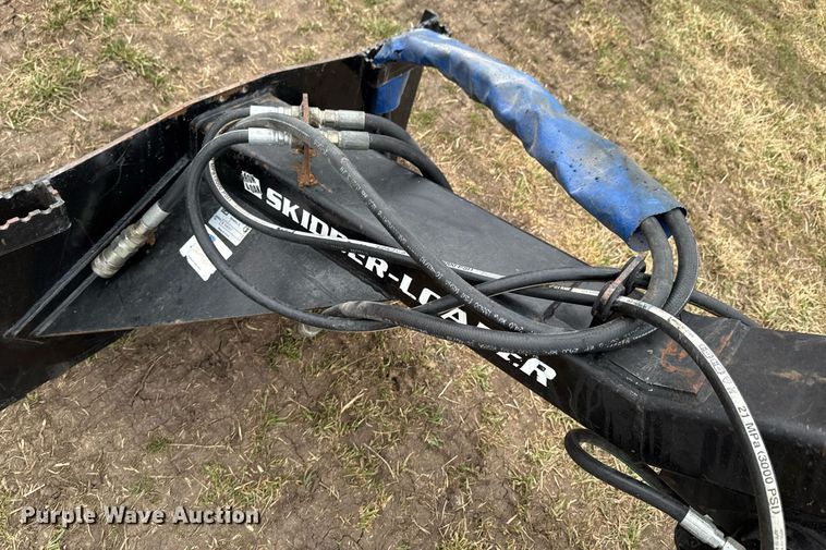 image for item DU9702 Iron & Oak Skidder Loader skid steer grapple