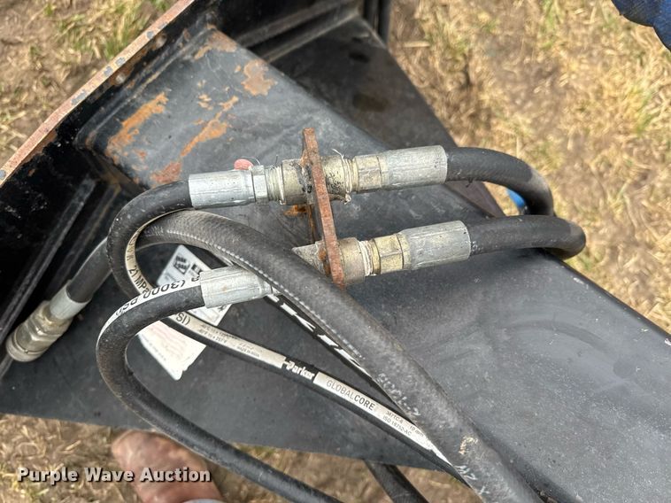 image for item DU9702 Iron & Oak Skidder Loader skid steer grapple