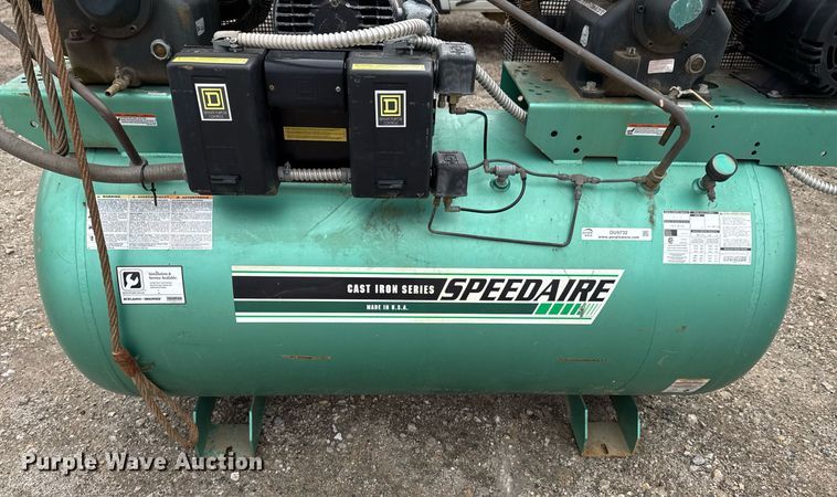 image for item DU9732 1998 Speedaire 5ZG39A air compressor