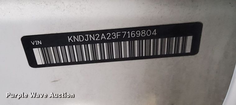 image for item DV0630 2015 Kia Soul SUV