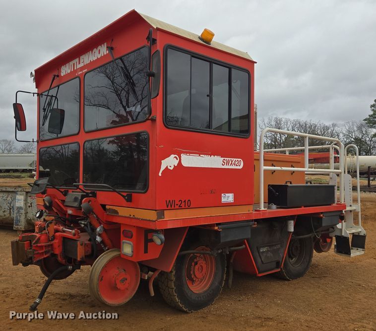 image for item DV1324 2010 ShuttleWagon SWX420 railcar mover