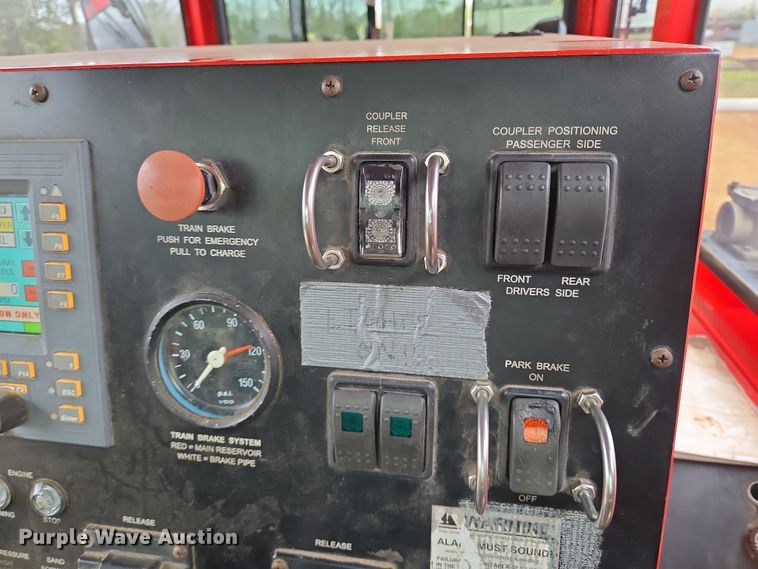 image for item DV1324 2010 ShuttleWagon SWX420 railcar mover