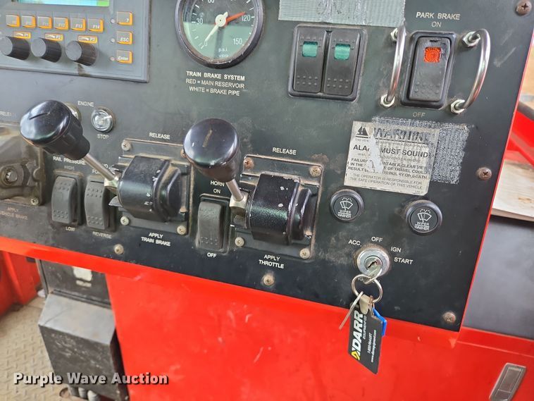 image for item DV1324 2010 ShuttleWagon SWX420 railcar mover