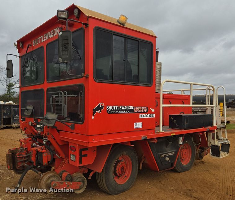 image for item DV1325 2015 ShuttleWagon SWX315 railcar mover