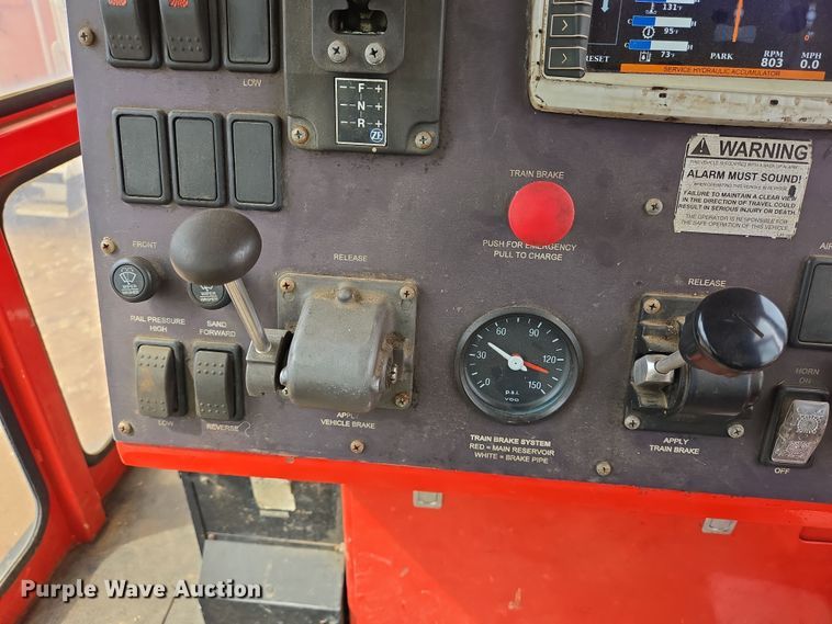 image for item DV1325 2015 ShuttleWagon SWX315 railcar mover