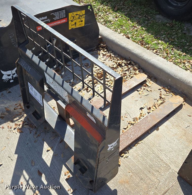 image for item DV1363 Bobcat skid steer forks