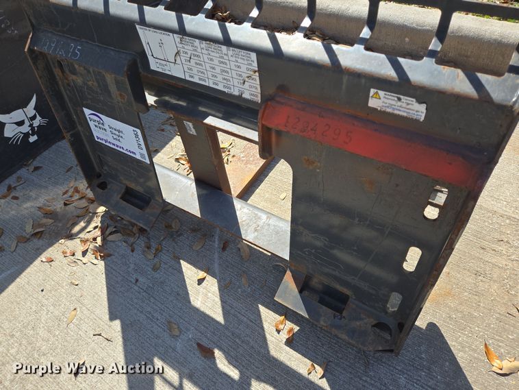 image for item DV1363 Bobcat skid steer forks