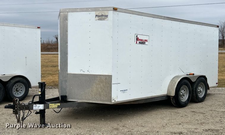 image for item DV1751 2016 MTPA enclosed cargo trailer