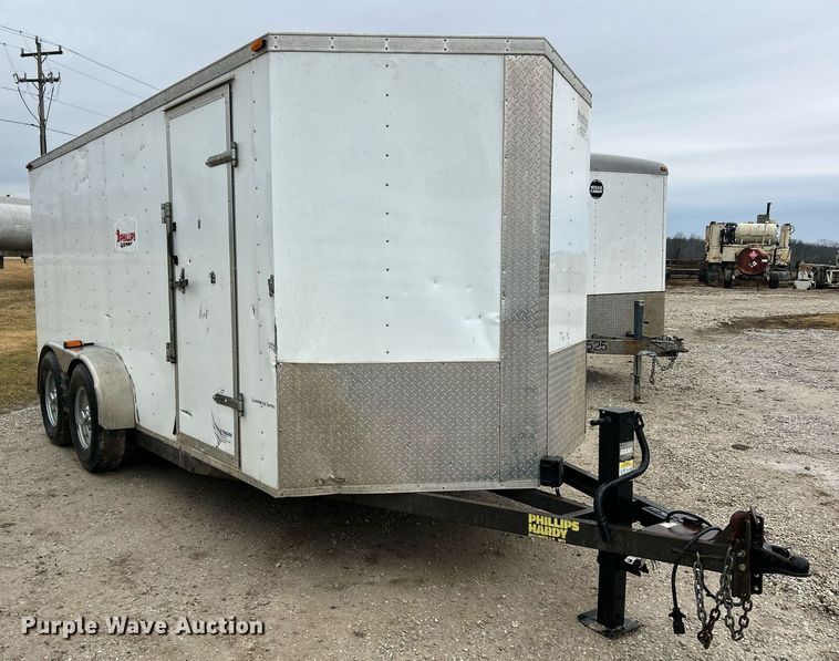 image for item DV1751 2016 MTPA enclosed cargo trailer