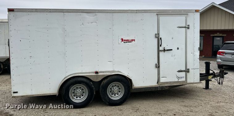image for item DV1751 2016 MTPA enclosed cargo trailer