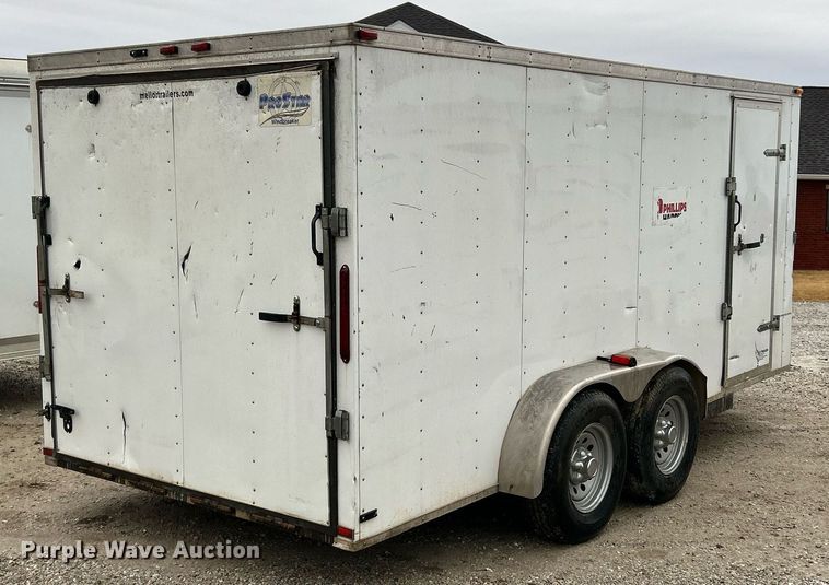 image for item DV1751 2016 MTPA enclosed cargo trailer