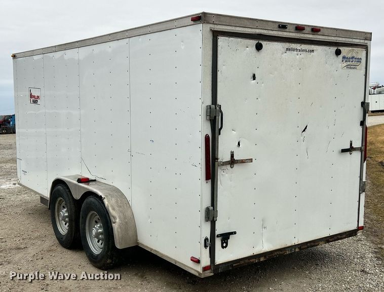image for item DV1751 2016 MTPA enclosed cargo trailer