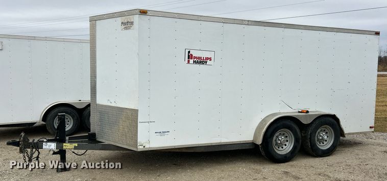 image for item DV1751 2016 MTPA enclosed cargo trailer