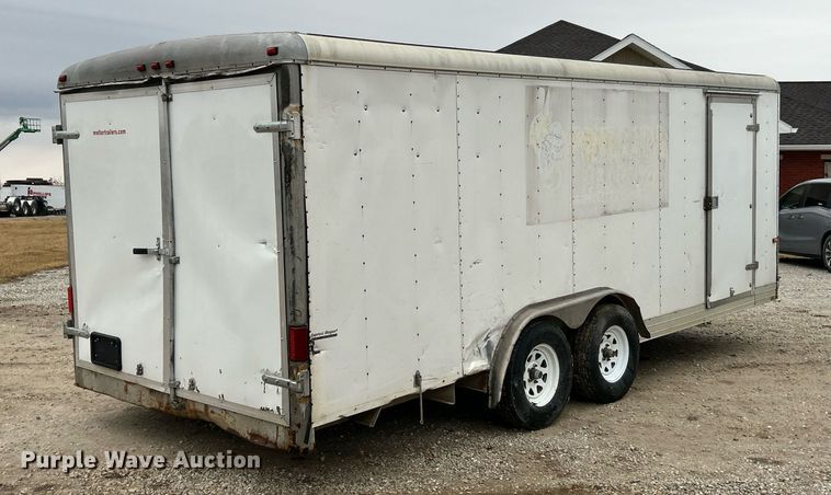 image for item DV1752 2005 Wells Cargo Express Wagon enclosed cargo trailer