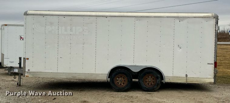 image for item DV1752 2005 Wells Cargo Express Wagon enclosed cargo trailer