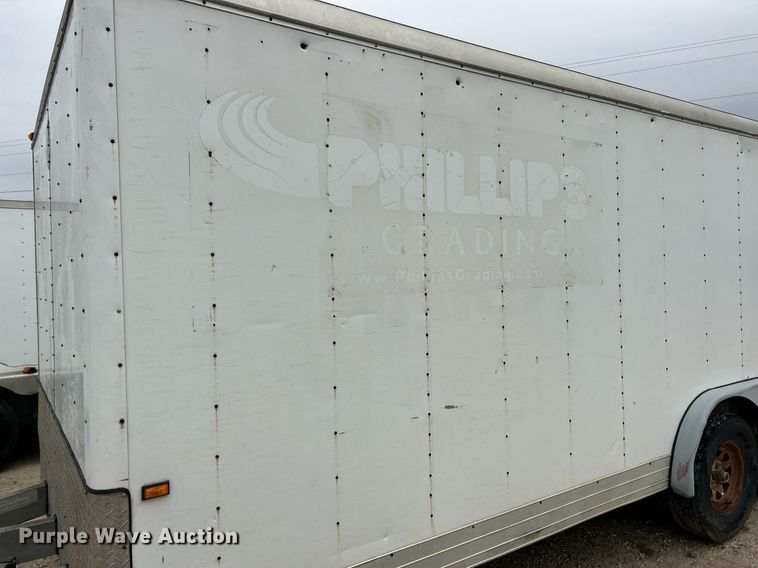 image for item DV1752 2005 Wells Cargo Express Wagon enclosed cargo trailer