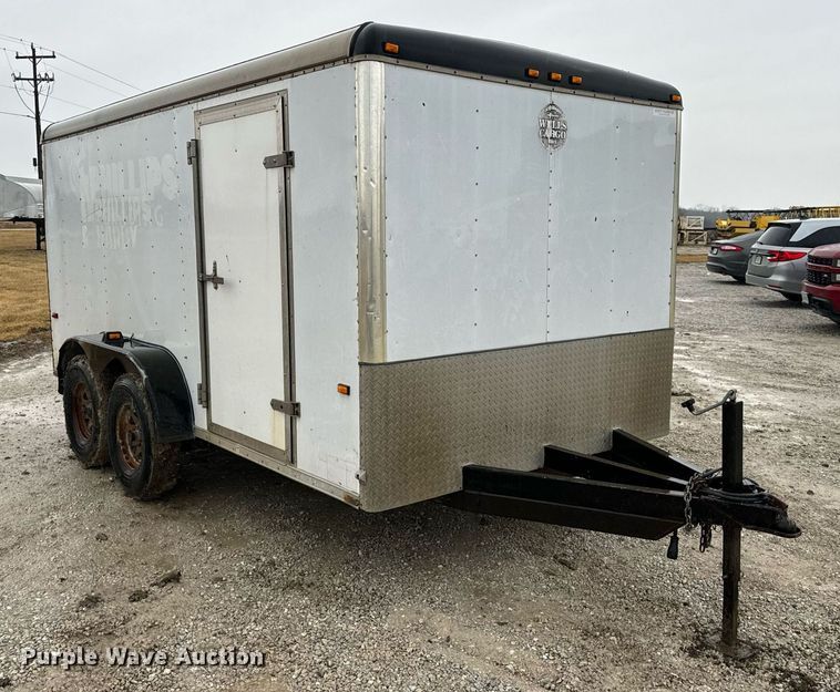 image for item DV1811 1998 Wells Cargo enclosed cargo trailer