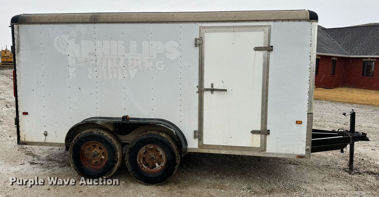 image for item DV1811 1998 Wells Cargo enclosed cargo trailer
