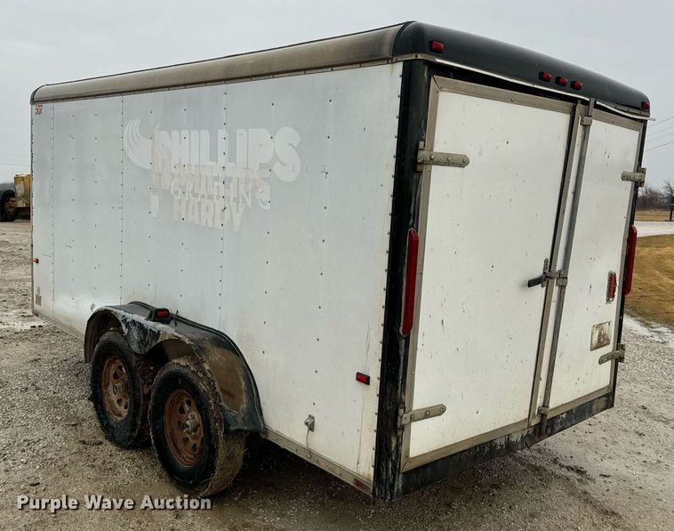 image for item DV1811 1998 Wells Cargo enclosed cargo trailer