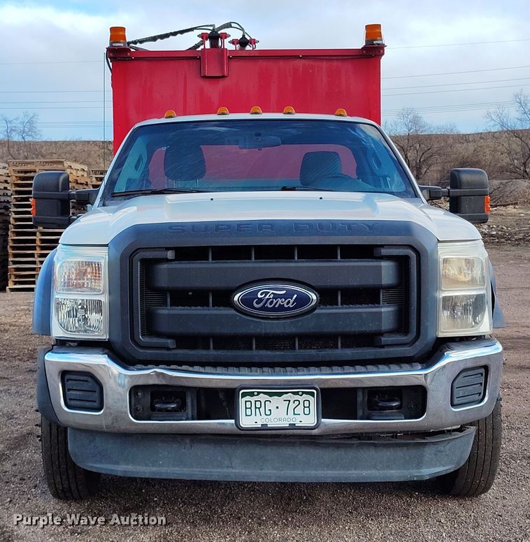 image for item DV6692 2015 Ford F450 Super Duty refuse truck