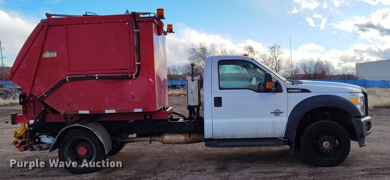 image for item DV6692 2015 Ford F450 Super Duty refuse truck