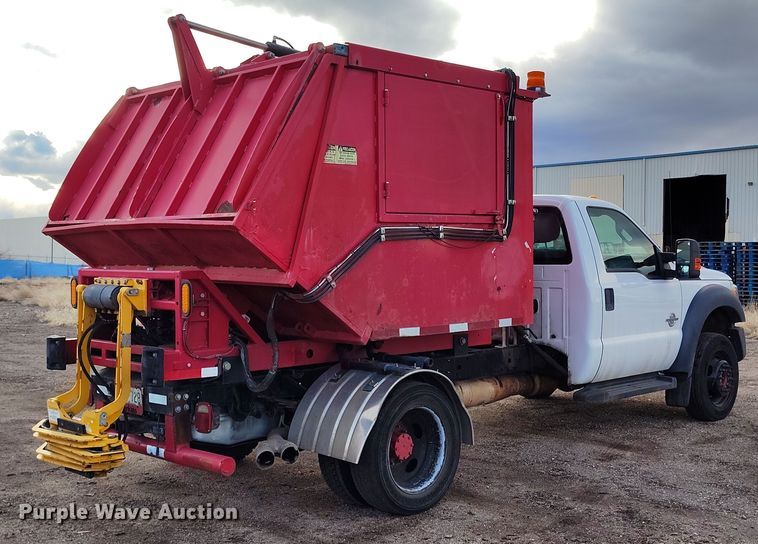 image for item DV6692 2015 Ford F450 Super Duty refuse truck