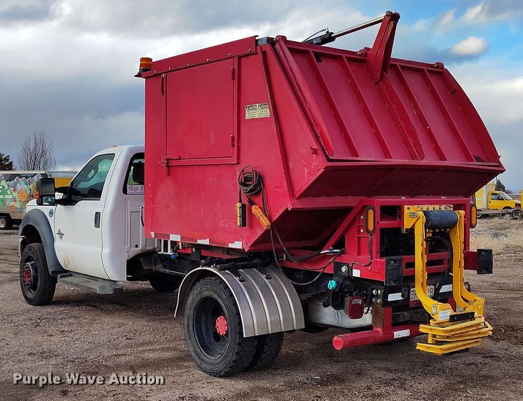 image for item DV6692 2015 Ford F450 Super Duty refuse truck
