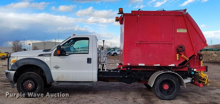image for item DV6692 2015 Ford F450 Super Duty refuse truck