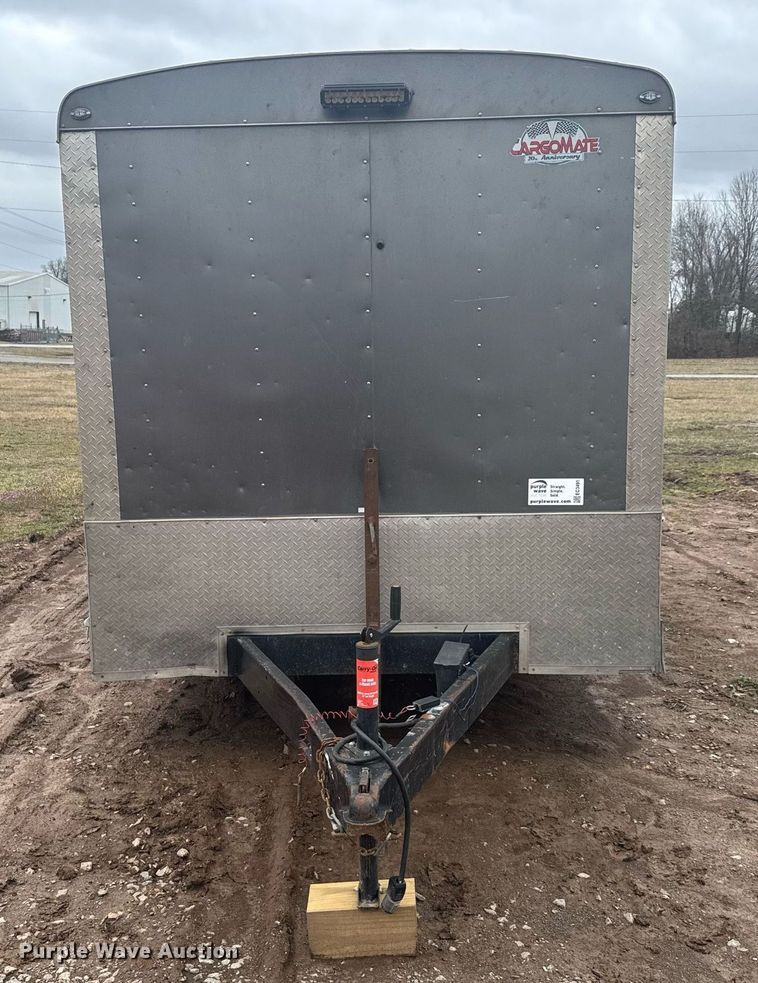 image for item EC3491 2017 Forest River Inc enclosed cargo trailer