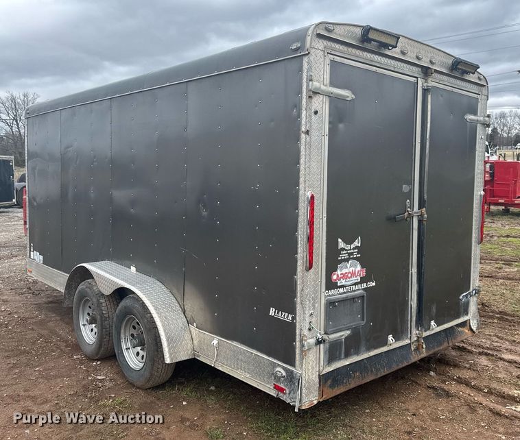 image for item EC3491 2017 Forest River Inc enclosed cargo trailer