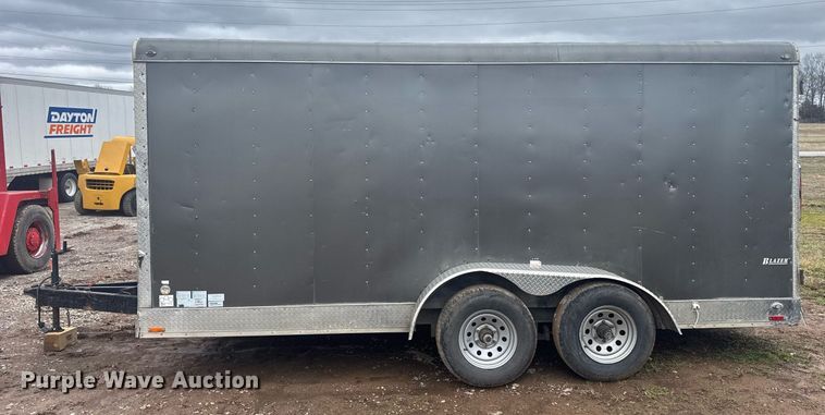 image for item EC3491 2017 Forest River Inc enclosed cargo trailer