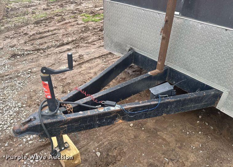 image for item EC3491 2017 Forest River Inc enclosed cargo trailer