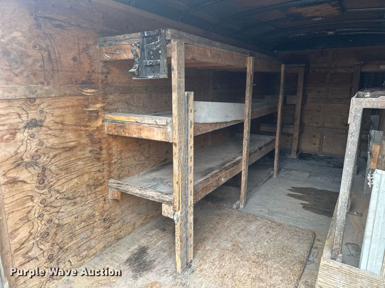 image for item EC3491 2017 Forest River Inc enclosed cargo trailer