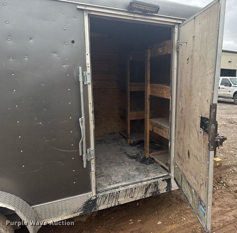 image for item EC3491 2017 Forest River Inc enclosed cargo trailer