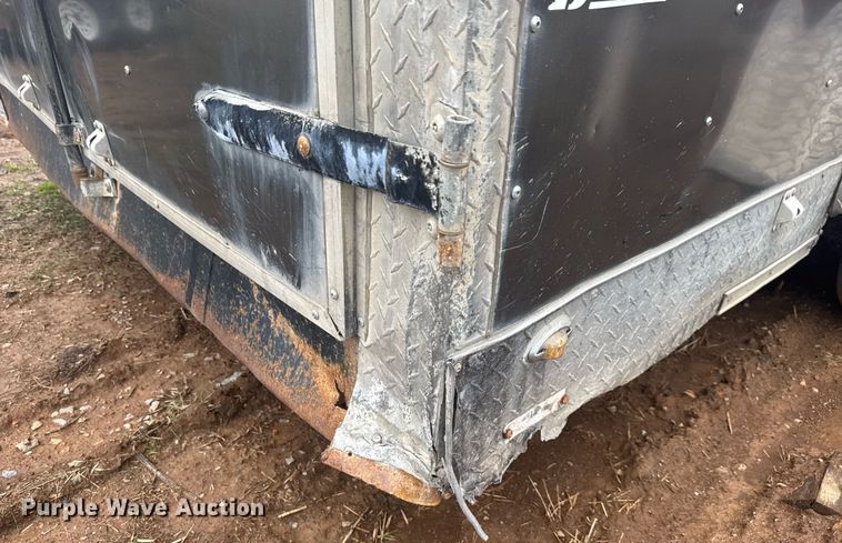 image for item EC3491 2017 Forest River Inc enclosed cargo trailer