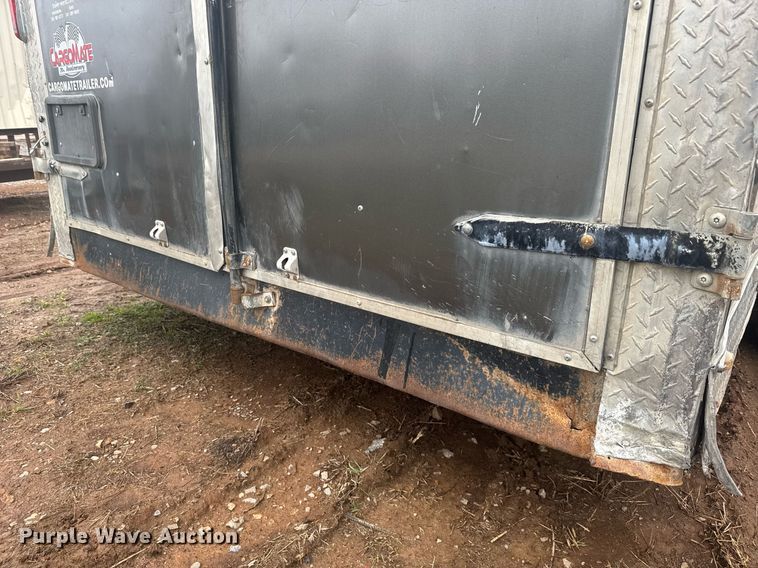 image for item EC3491 2017 Forest River Inc enclosed cargo trailer