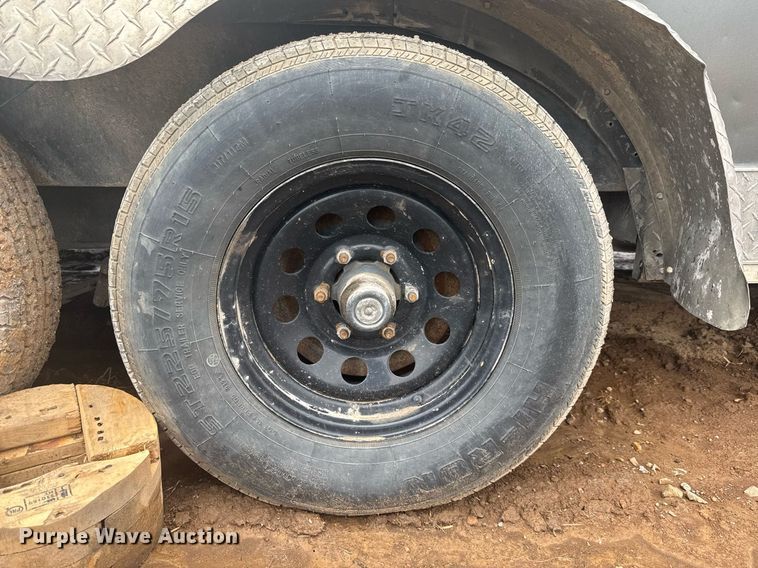 image for item EC3491 2017 Forest River Inc enclosed cargo trailer