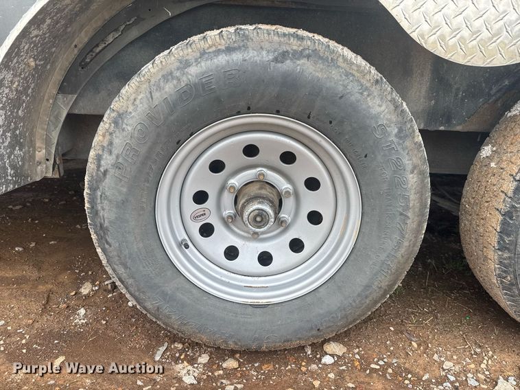 image for item EC3491 2017 Forest River Inc enclosed cargo trailer