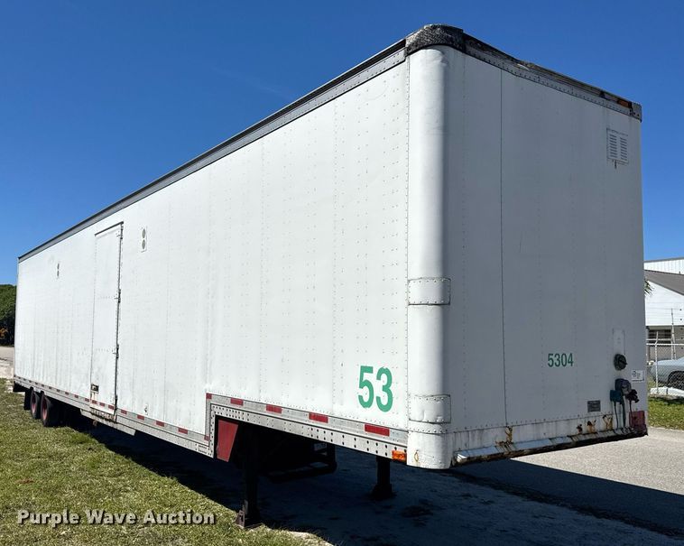 image for item EC3496 1998 Dorsey Trailers DFVPT-E dry van trailer