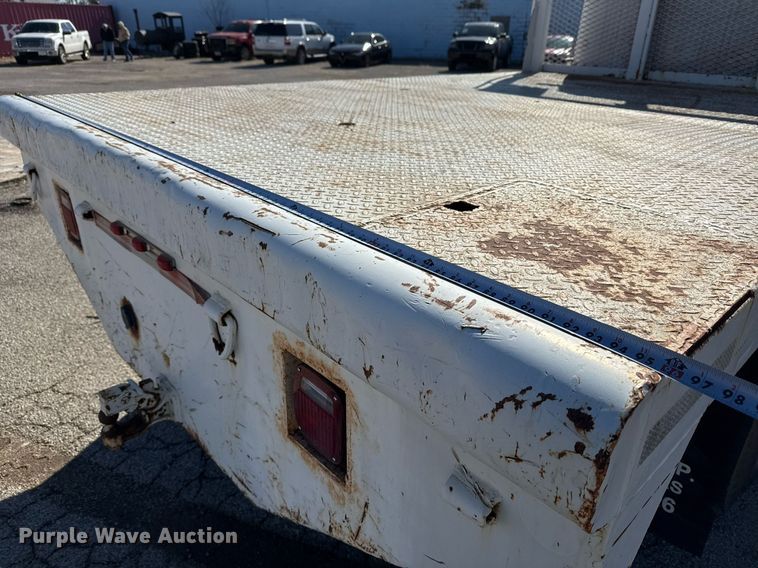 image for item ED5506 1999 International 4300 Crew Cab flatbed truck